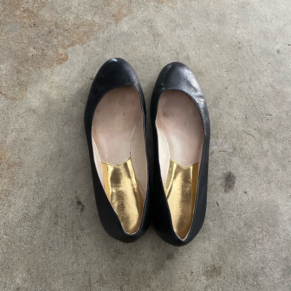 Michael Kors Black Flats